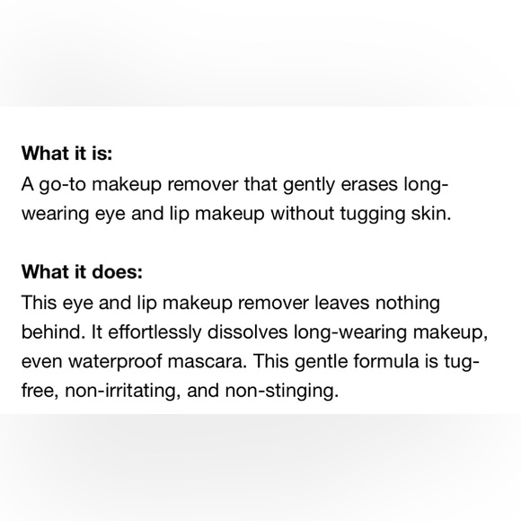 NWT/Clinique Take the Day Off makeup remover for Lids, Lashes & Lips w/cleanser - Picture 8 of 9